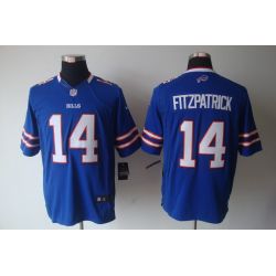 Cheap Ryan Fitzpatrick Bills Jersey #14 Blue From China Limited