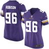 Cheap Brian Robison Vikings Women Jersey From China Purple Game #96