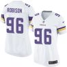Cheap Brian Robison Vikings Women Jersey From China White Game #96