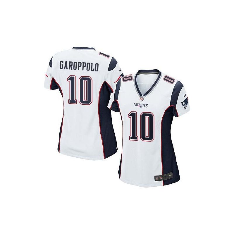 Cheap Jimmy Garoppolo Patriots Women Jersey From China White Game #10