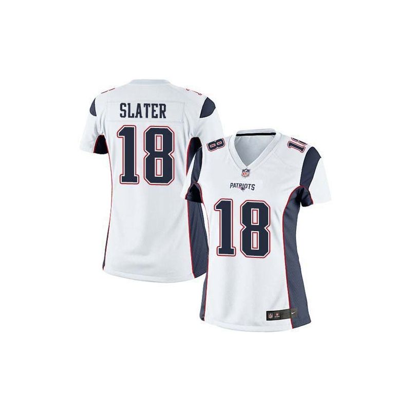 Cheap Matthew Slater Patriots Women Jersey From China White Game #18
