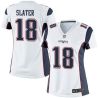 Cheap Matthew Slater Patriots Women Jersey From China White Game #18