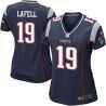 Cheap Brandon LaFell Patriots Women Jersey From China Blue Game #19