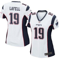 Cheap Brandon LaFell Patriots Women Jersey From China White Game #19