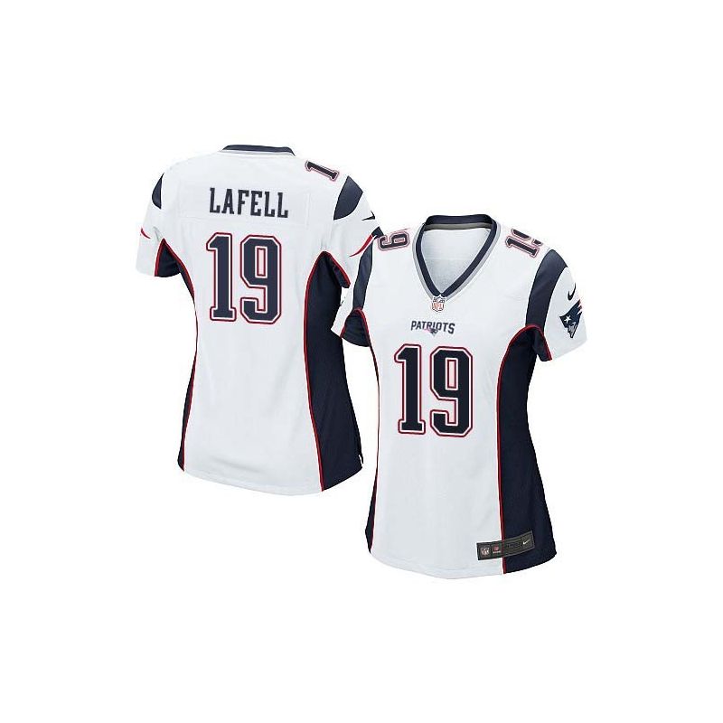 Cheap Brandon LaFell Patriots Women Jersey From China White Game #19
