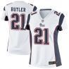 Cheap Malcolm Butler Patriots Women Jersey From China White Game #21