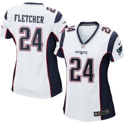 Cheap Bradley Fletcher Patriots Women Jersey From China White Game #24