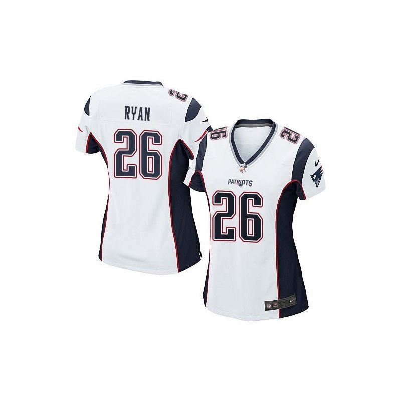 Cheap Logan Ryan Patriots Women Jersey From China White Game #26