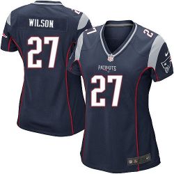 Cheap Tavon Wilson Patriots Women Jersey From China Blue Game #27