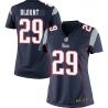 Cheap LeGarrette Blount Patriots Women Jersey From China Blue Game #29