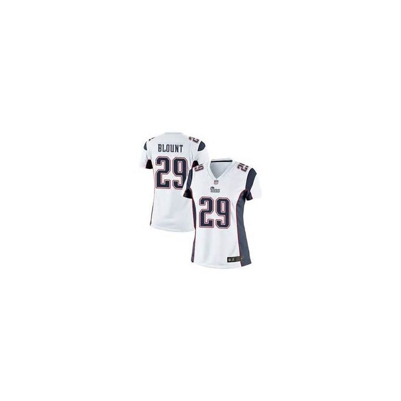 Cheap LeGarrette Blount Patriots Women Jersey From China White Game #29