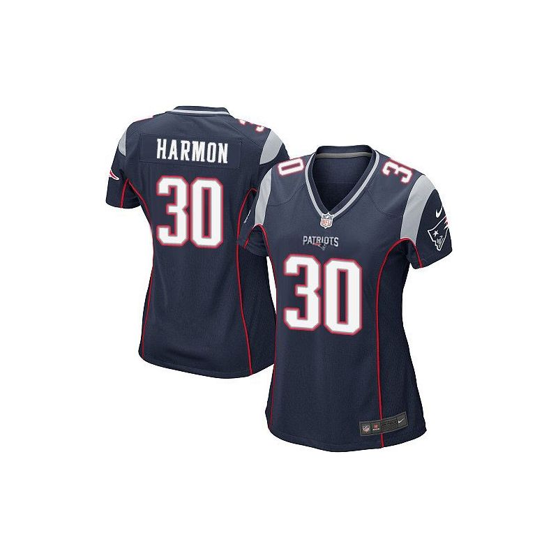 Cheap Duron Harmon Patriots Women Jersey From China Blue Game #30