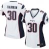 Cheap Duron Harmon Patriots Women Jersey From China White Game #30