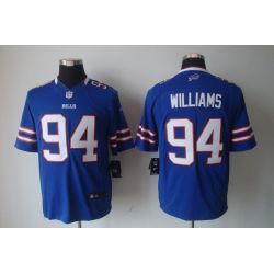 Cheap Mario Williams Bills Jersey #94 Blue From China Limited