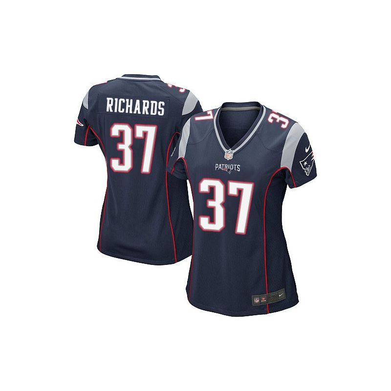 Cheap Jordan Richards Patriots Women Jersey From China Blue Game #37