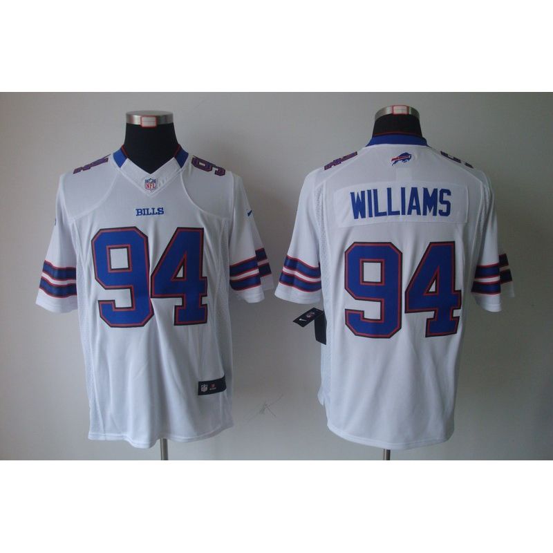 Cheap Mario Williams Bills Jersey #94 White From China Limited Cheap Mario Williams Bills Jersey #94 White From China Limited
