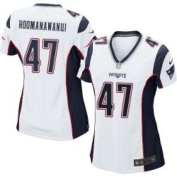 Cheap Michael Hoomanawanui Patriots Women Jersey From China White Game #47