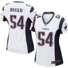Cheap Tedy Bruschi Patriots Women Jersey From China White Game #54