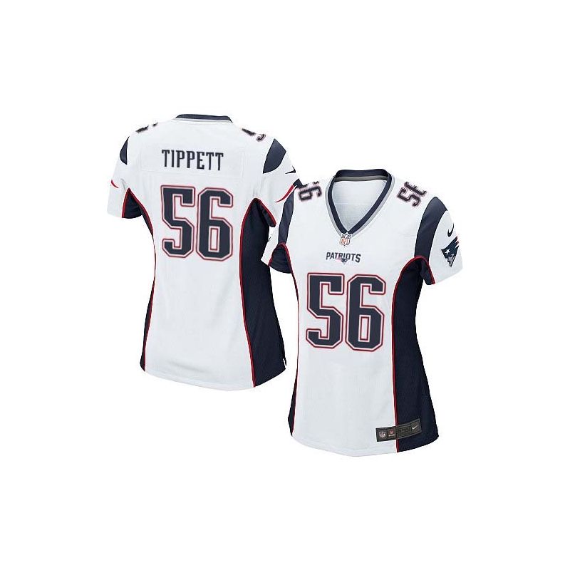 Cheap Andre Tippett Patriots Women Jersey From China White Game #56