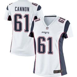 Cheap Marcus Cannon Patriots Women Jersey From China White Game #61