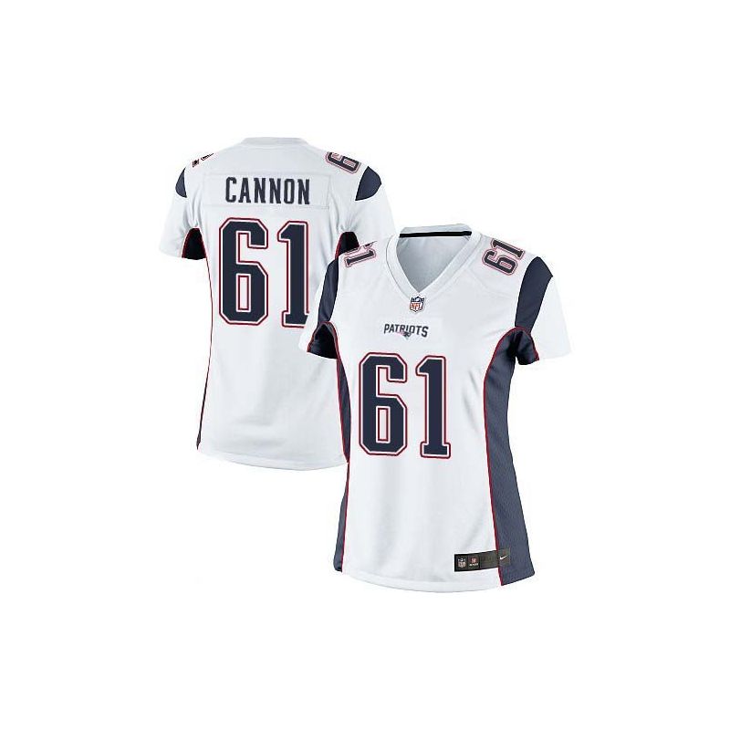 Cheap Marcus Cannon Patriots Women Jersey From China White Game #61