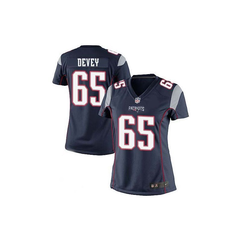 Cheap Jordan Devey Patriots Women Jersey From China Blue Game #65