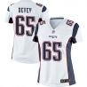 Cheap Jordan Devey Patriots Women Jersey From China White Game #65