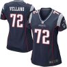 Cheap Joe Vellano Patriots Women Jersey From China Blue Game #72