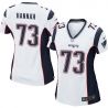 Cheap John Hannah Patriots Women Jersey From China White Game #73