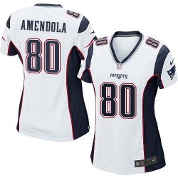 Cheap Danny Amendola Patriots Women Jersey From China White Game #80