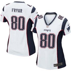 Cheap Irving Fryar Patriots Women Jersey From China White Game #80