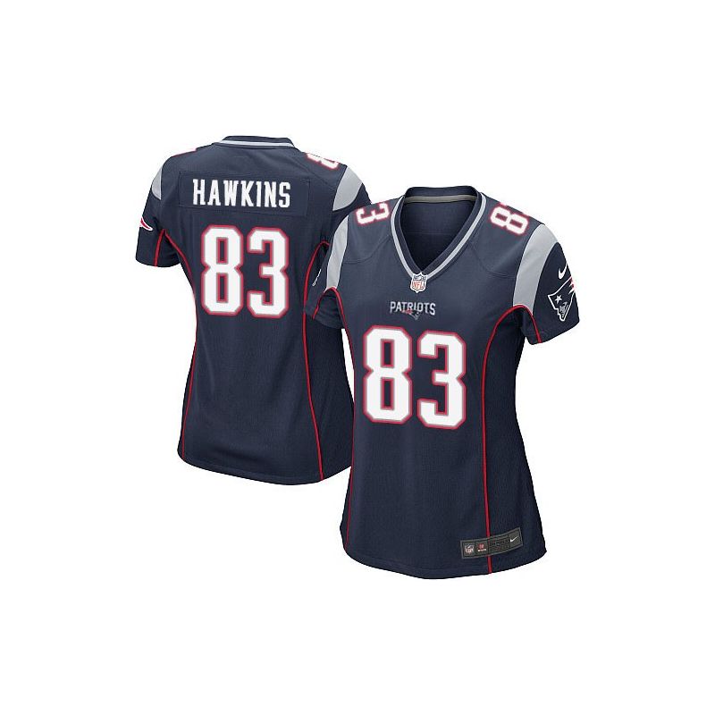 Cheap Lavelle Hawkins Patriots Women Jersey From China Blue Game #83