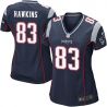 Cheap Lavelle Hawkins Patriots Women Jersey From China Blue Game #83