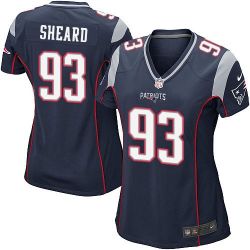 Cheap Jabaal Sheard Patriots Women Jersey From China Blue Game #93