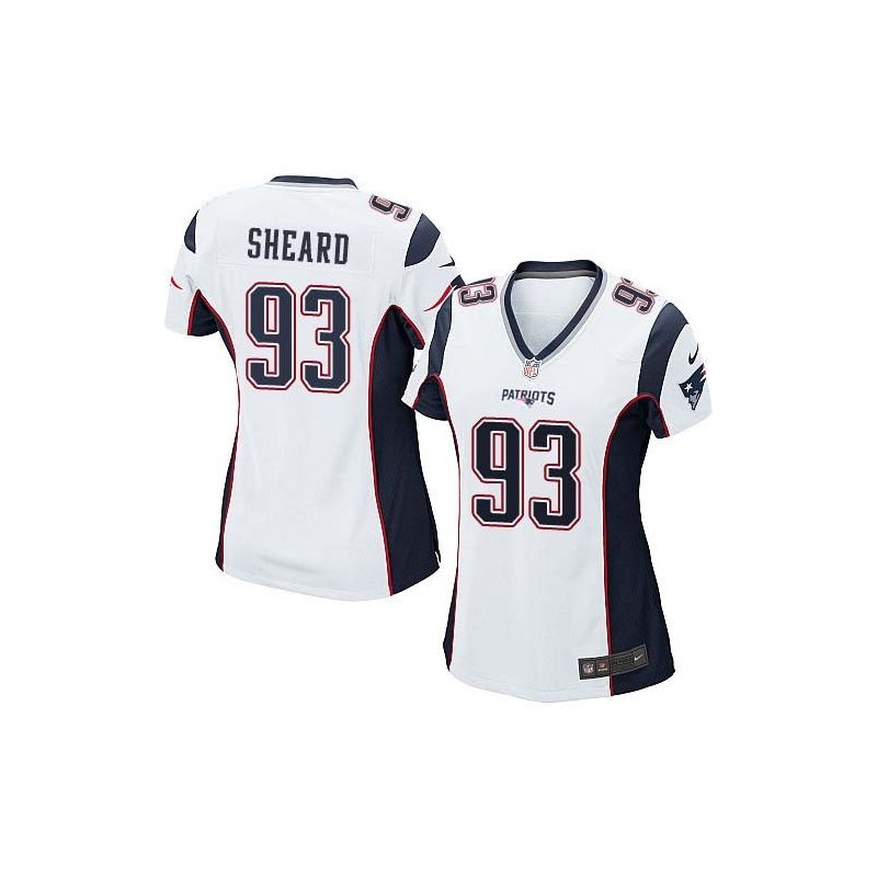 Cheap Jabaal Sheard Patriots Women Jersey From China White Game #93