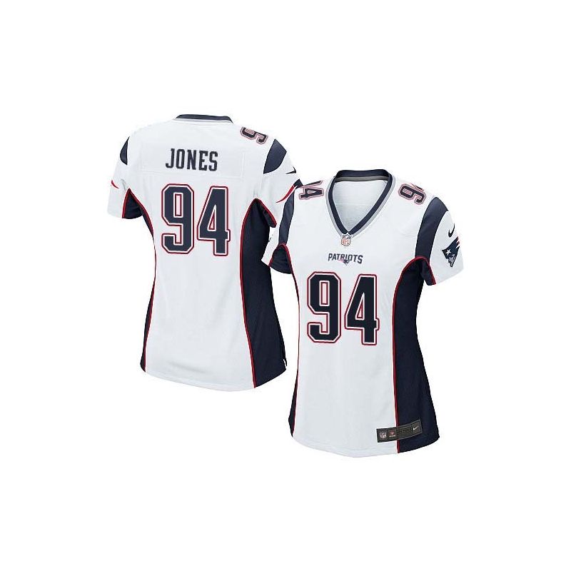 Cheap Chris Jones Patriots Women Jersey From China White Game #94