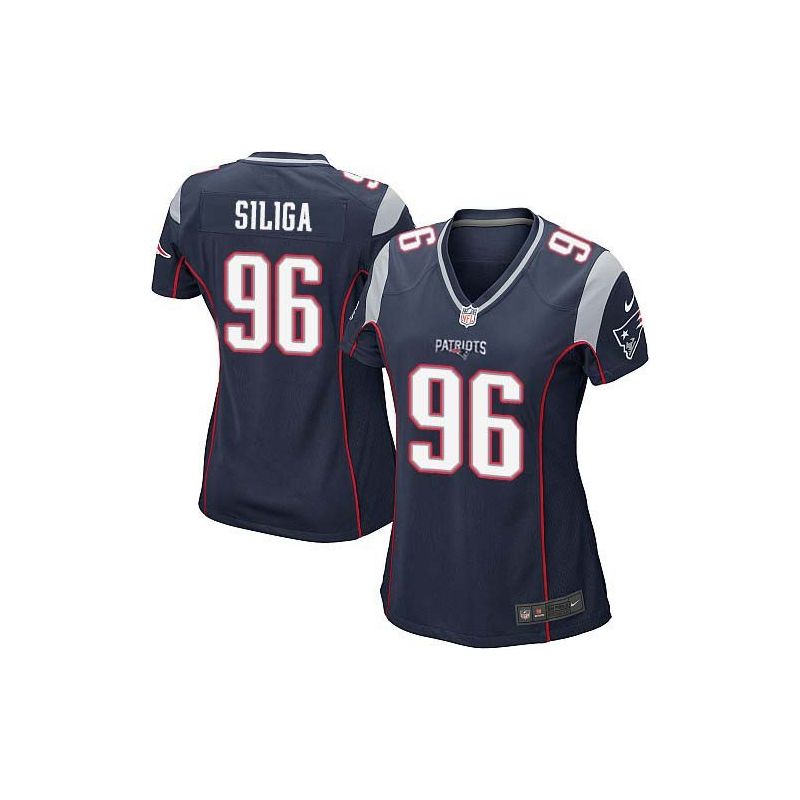 Cheap Sealver Siliga Patriots Women Jersey From China Blue Game #96