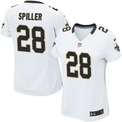 Cheap CJ Spiller Saints Women Jersey From China White Game #28