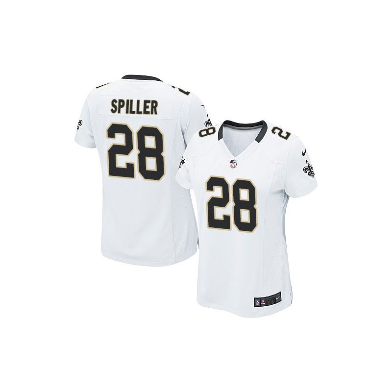 Cheap CJ Spiller Saints Women Jersey From China White Game #28