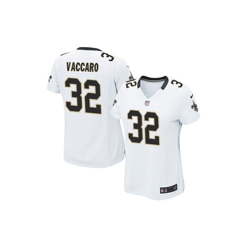 Cheap Kenny Vaccaro Saints Women Jersey From China White Game #32