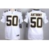 Cheap Stephone Anthony Saints Women Jersey From China White Game #50