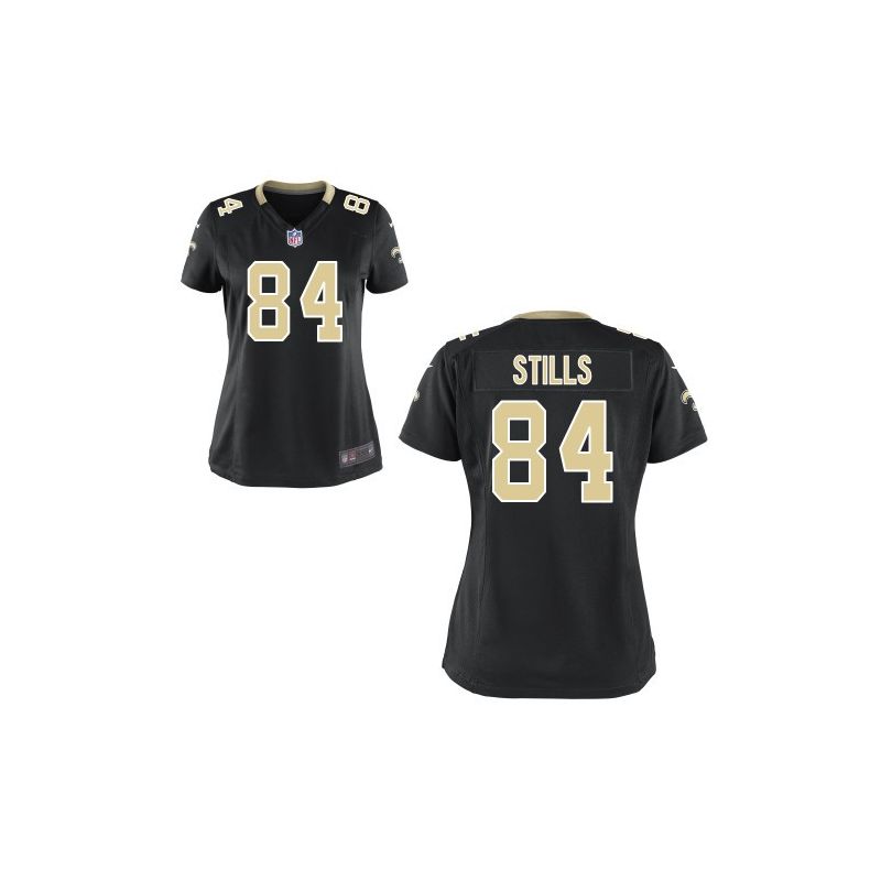 Cheap Kenny Stills Saints Women Jersey From China Black Game #84