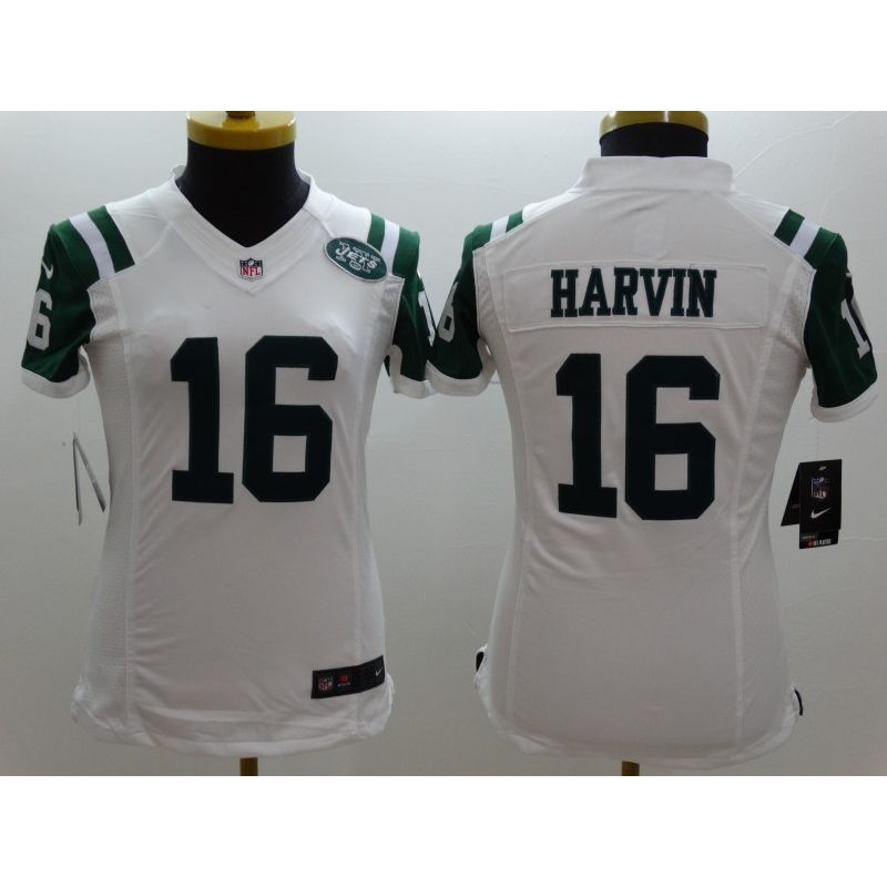 Cheap Percy Harvin Jets Women Jersey From China White Game #16