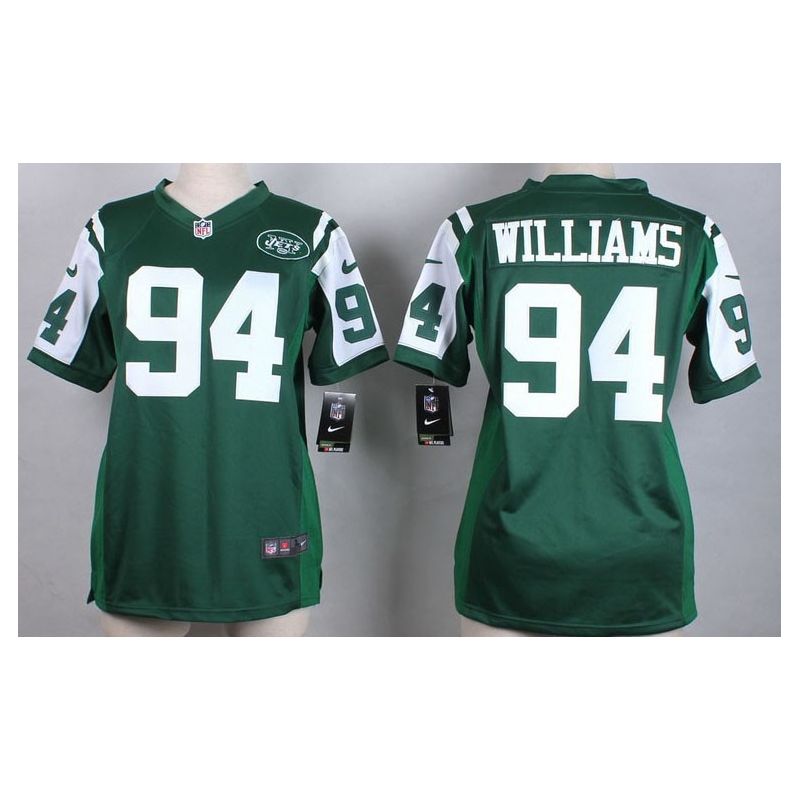 Cheap Leonard Williams Jets Women Jersey From China Green Game #94