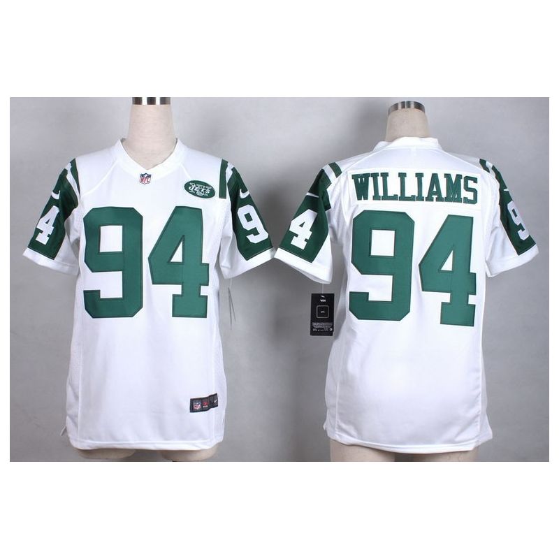 Cheap Leonard Williams Jets Women Jersey From China White Game #94