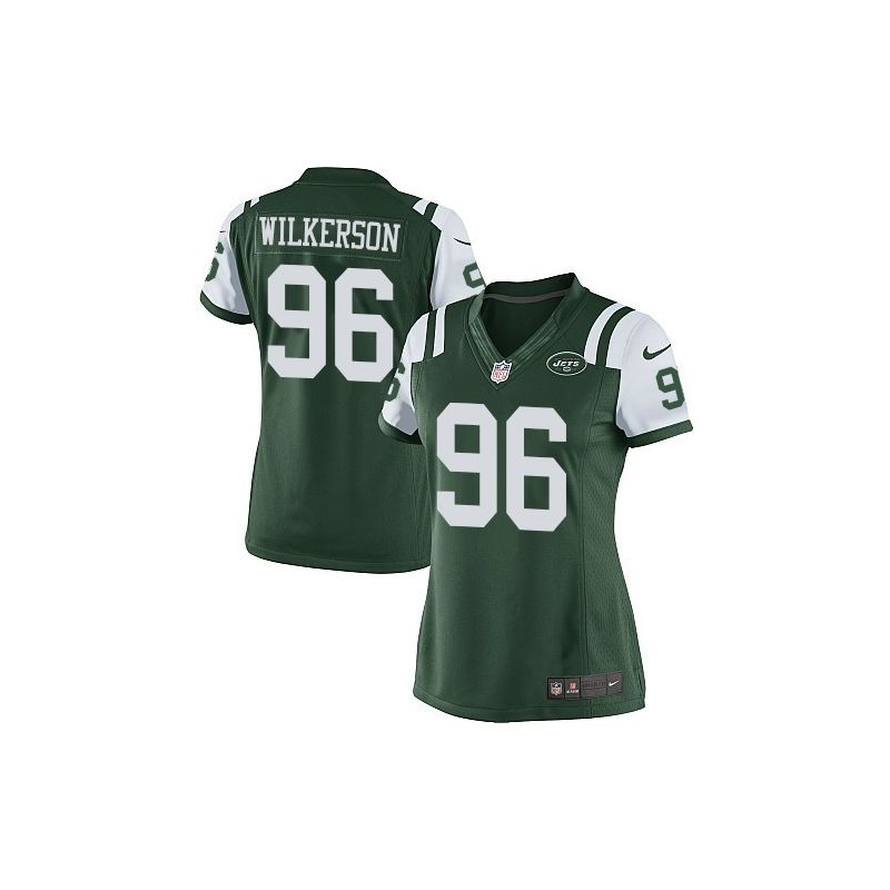 Cheap Muhammad Wilkerson Jets Women Jersey From China Green Game #96