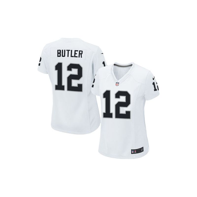 Cheap Brice Butler Raiders Women Jersey From China White Game #12