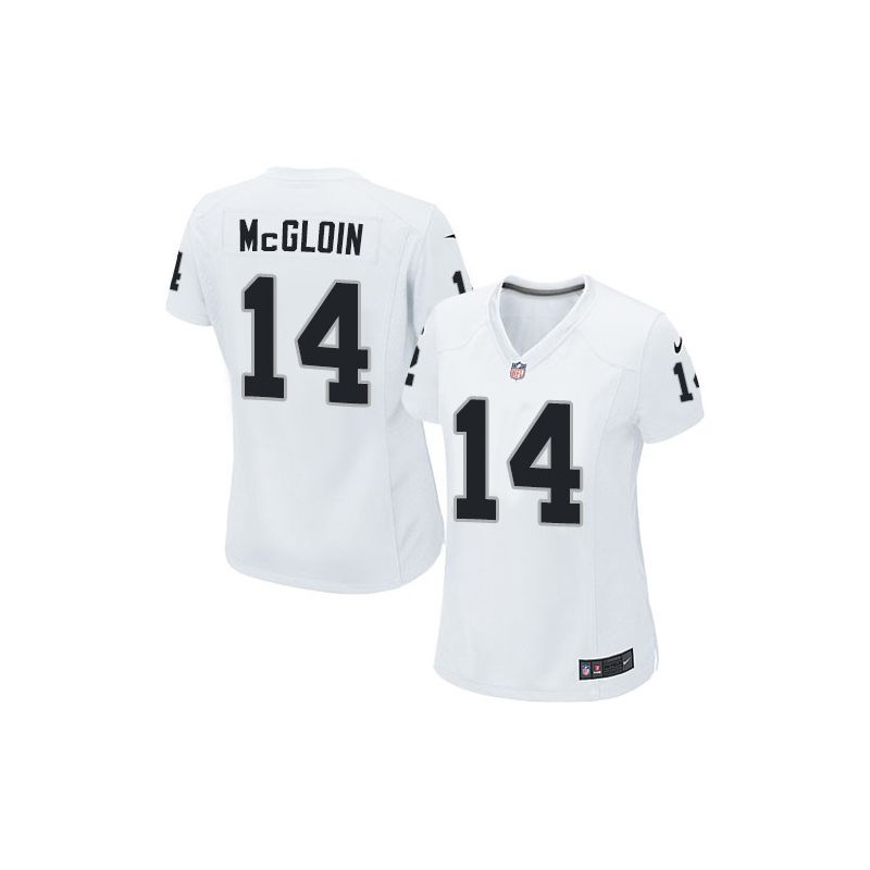Cheap Matt McGloin Raiders Women Jersey From China White Game #14