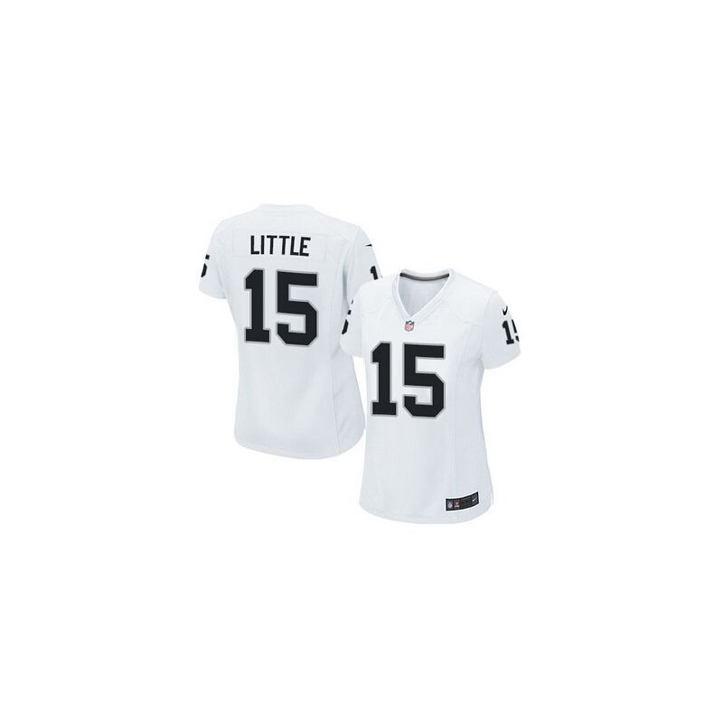 Cheap Greg Little Raiders Women Jersey From China White Game #15