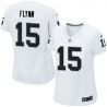 Cheap Matt Flynn Raiders Women Jersey From China White Game #15